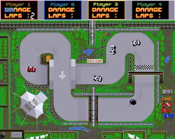 Super Grand Prix screen shot game playing